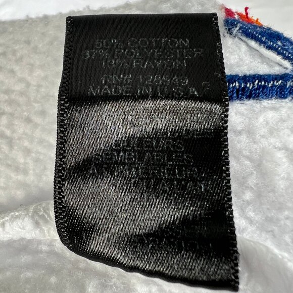 Aviator Nation White Crop Sweatshirt with Red Heart - Picture 11 of 15